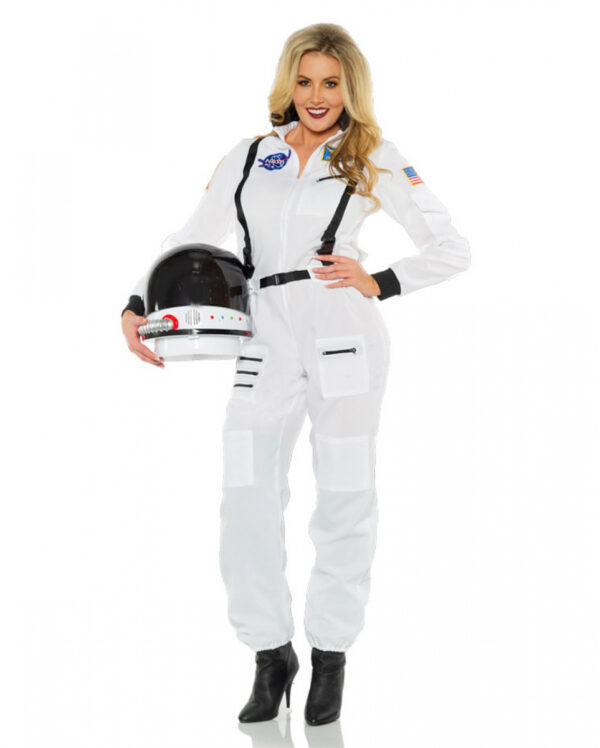 Astronauten Overall Frauenkostüm für Fasching ✯ XL