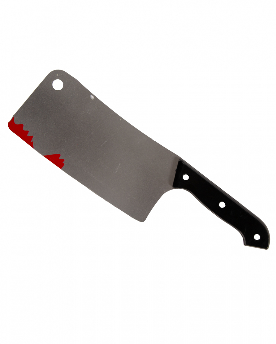 Blutiges Hackebeil Spielzeugwaffe 30cm