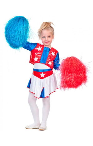 Cheerleader Kinderkostüm M / 128