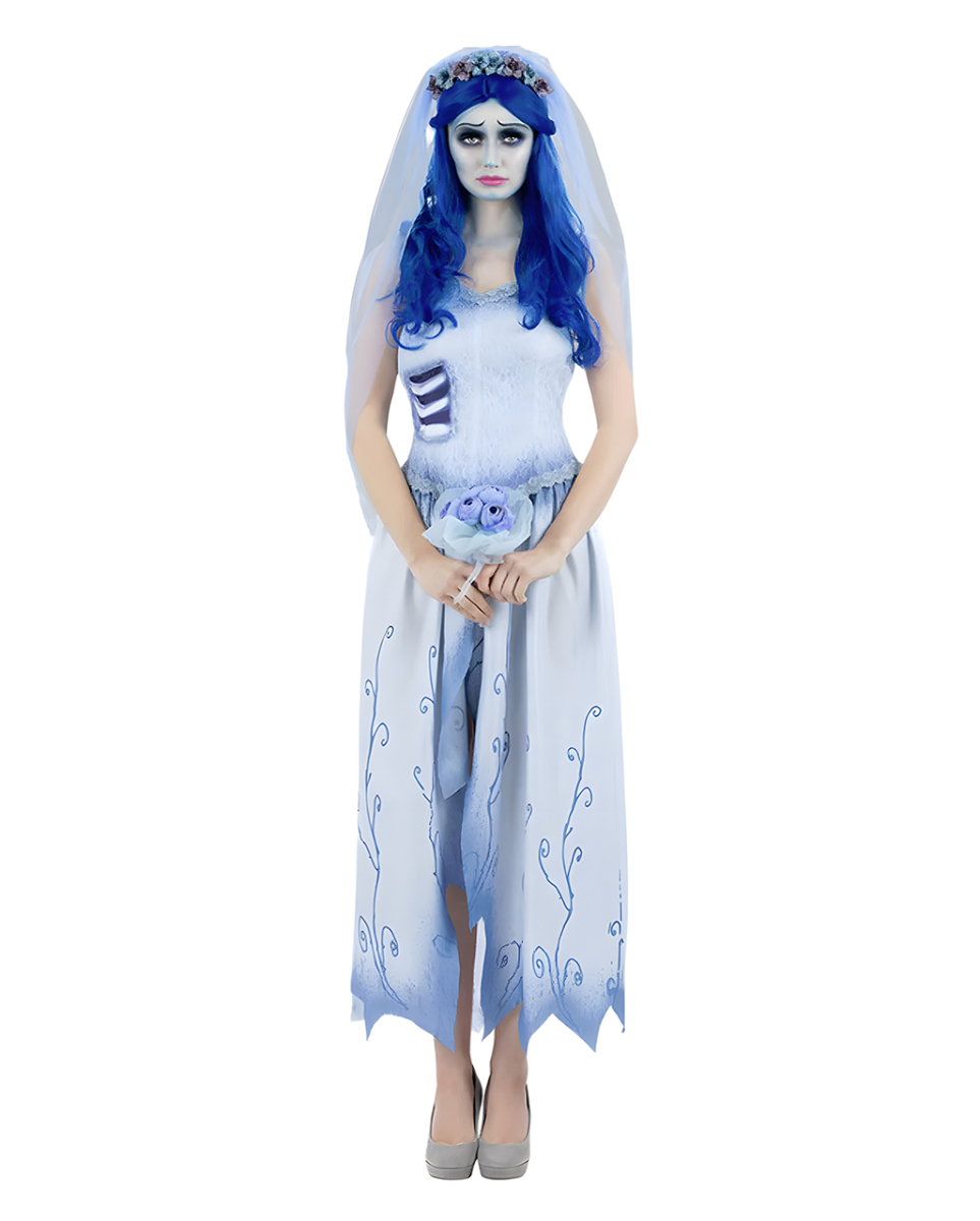 Corpse Bride Emily Damen Kostüm M 1 Corpse Bride Emily Damen Kostüm L