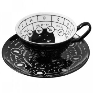 Cosmic Teetasse mit Unterteller KILLSTAR bestellen