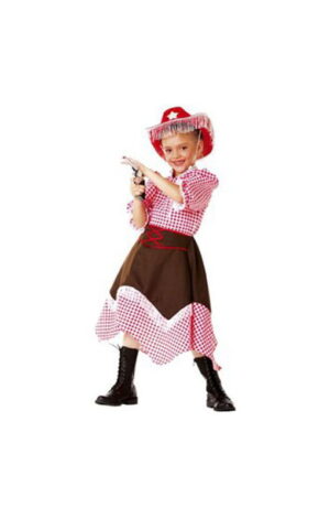 Cowgirl Mädchenkostüm S 104