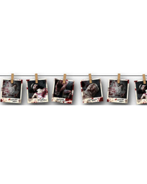 Crime Scene Horror Girlande 274cm