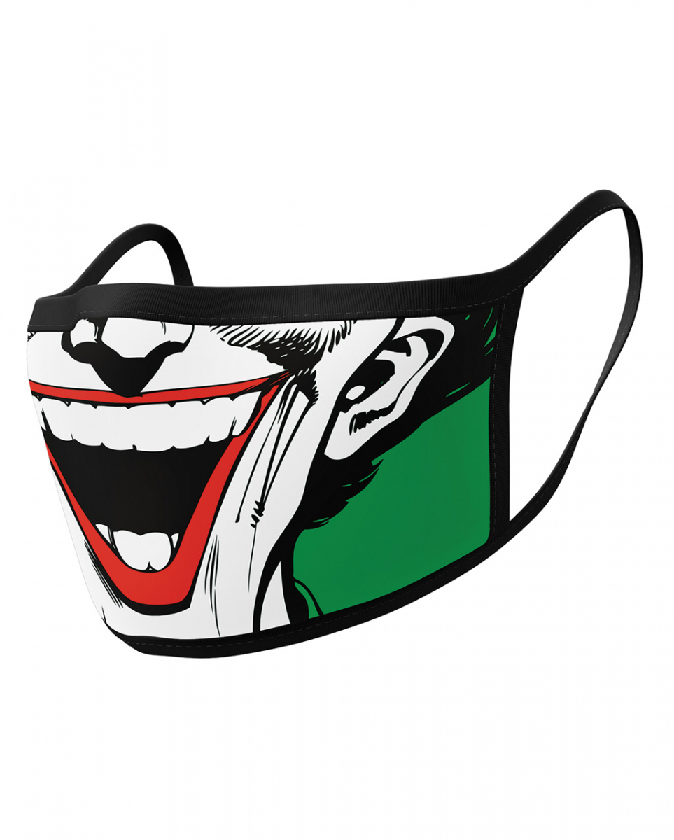 DC Comic The Joker Alltagsmaske 2 St. 5 DC Comic The Joker Alltagsmaske 2 St.