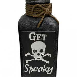 Deko Giftflasche Get Spooky 15cm kaufen!