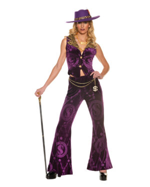 Dollar Dreams Pimp Damenkostüm L