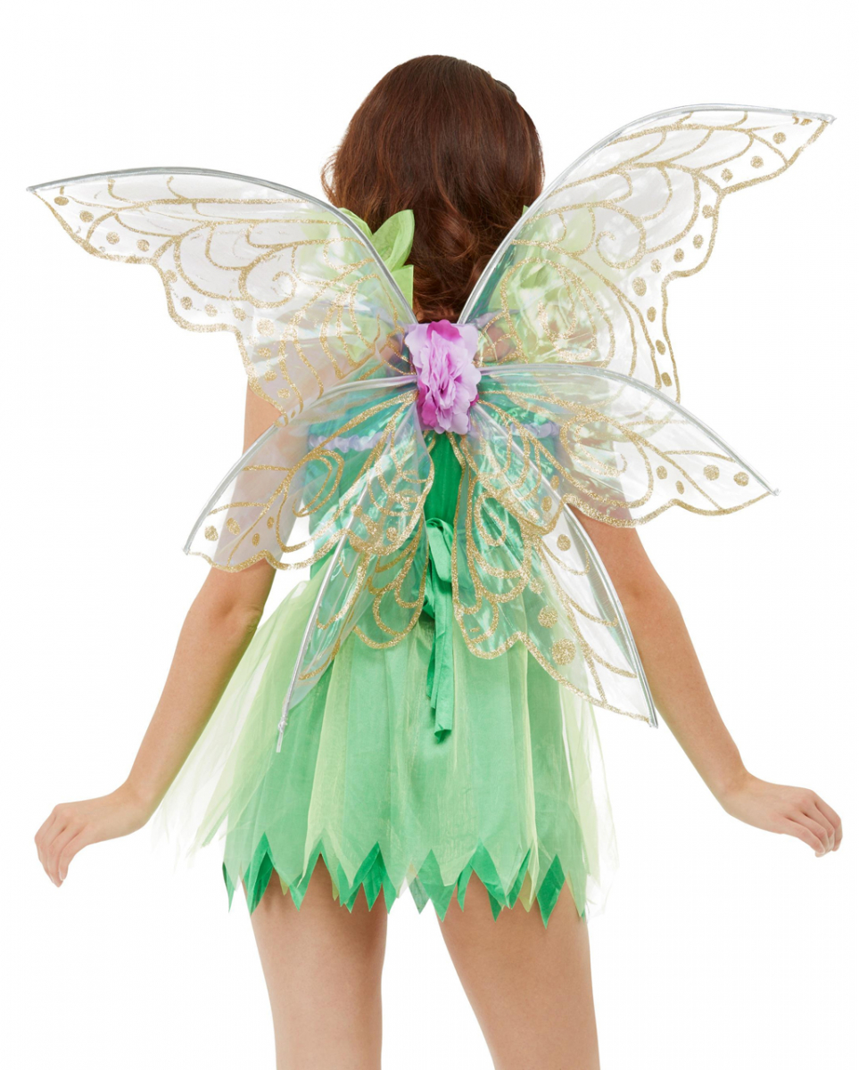 Elfenflügel Transparent mit Glitzer