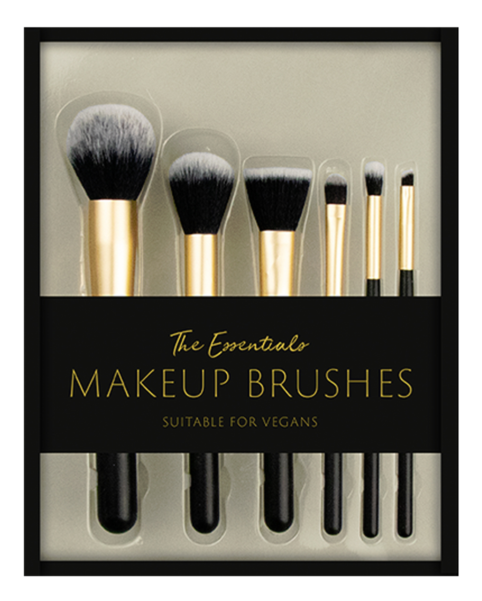 Essential Make-Up Pinsel Set 6-tlg. 1 Essential Make-Up Pinsel Set 6-tlg.