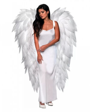 Federlose Weiße Flügel 120cm