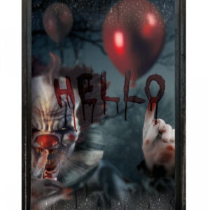 Fensterfolie Horror Clown 80x120cm JETZT ordern ✓