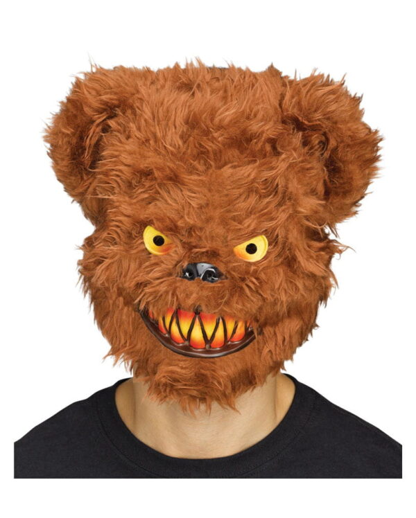 Flauschige Zombie Bär Maske   Maske eine blutrünstigen Teddys