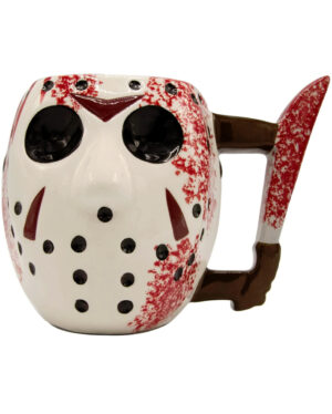 Freitag der 13. Jason's Maske 3D Tasse