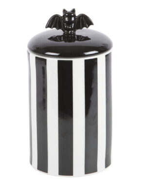 Gestreifte Fledermaus Keksdose 20cm