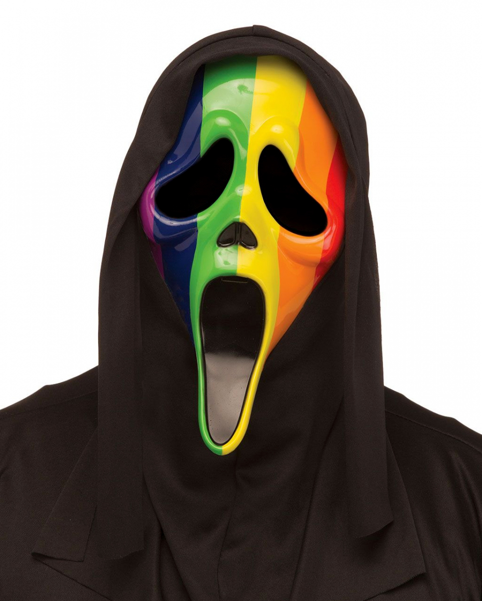 Ghost Face Pride Regenbogen Maske 1 Ghost Face Pride Regenbogen Maske