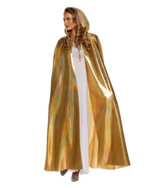 Goldener Metallic Umhang