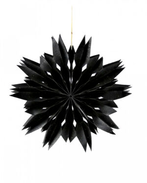 Gothic Deko Stern Schneeflocke 30cm