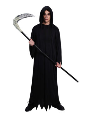 Halloween Grim Reaper Kostüm Robe M/L - 52/54