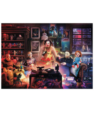 Horror Night Watch Party 1000 Teile Puzzle