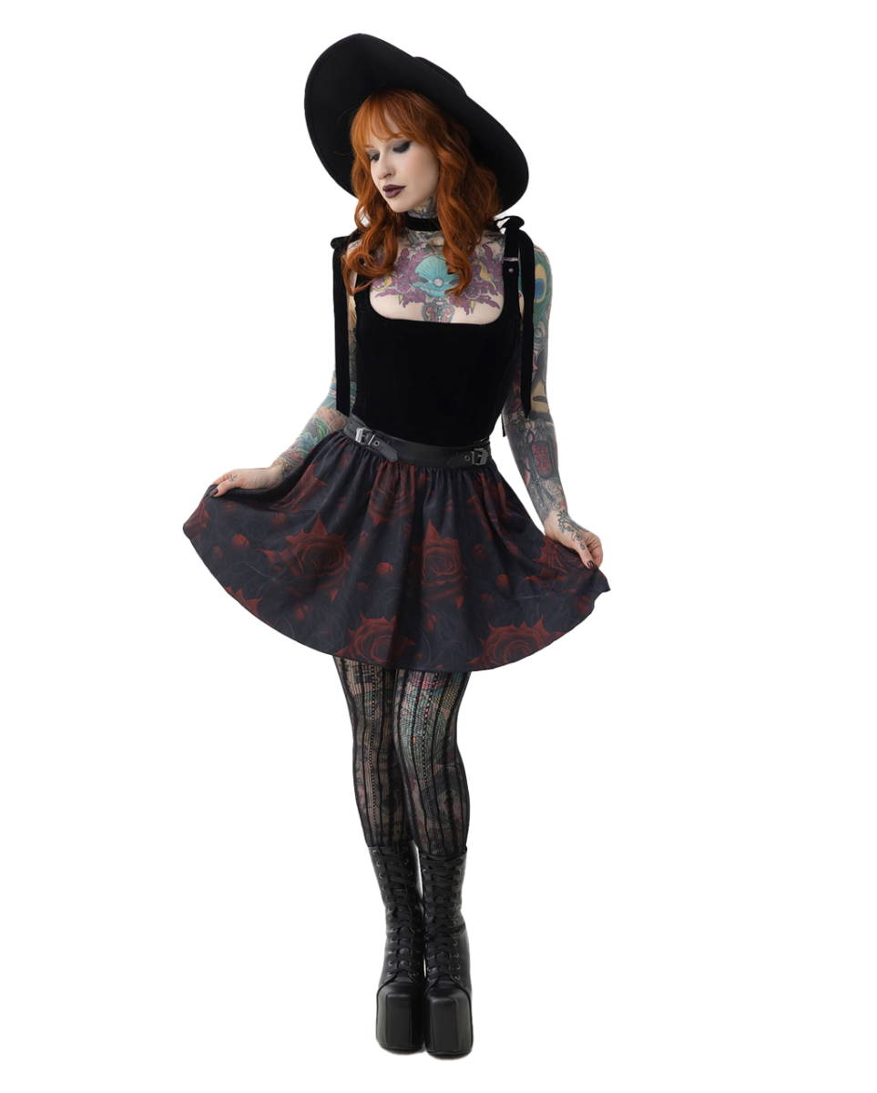 KILLSTAR Blood Rose Skirt S 1 KILLSTAR Blood Rose Skirt XL