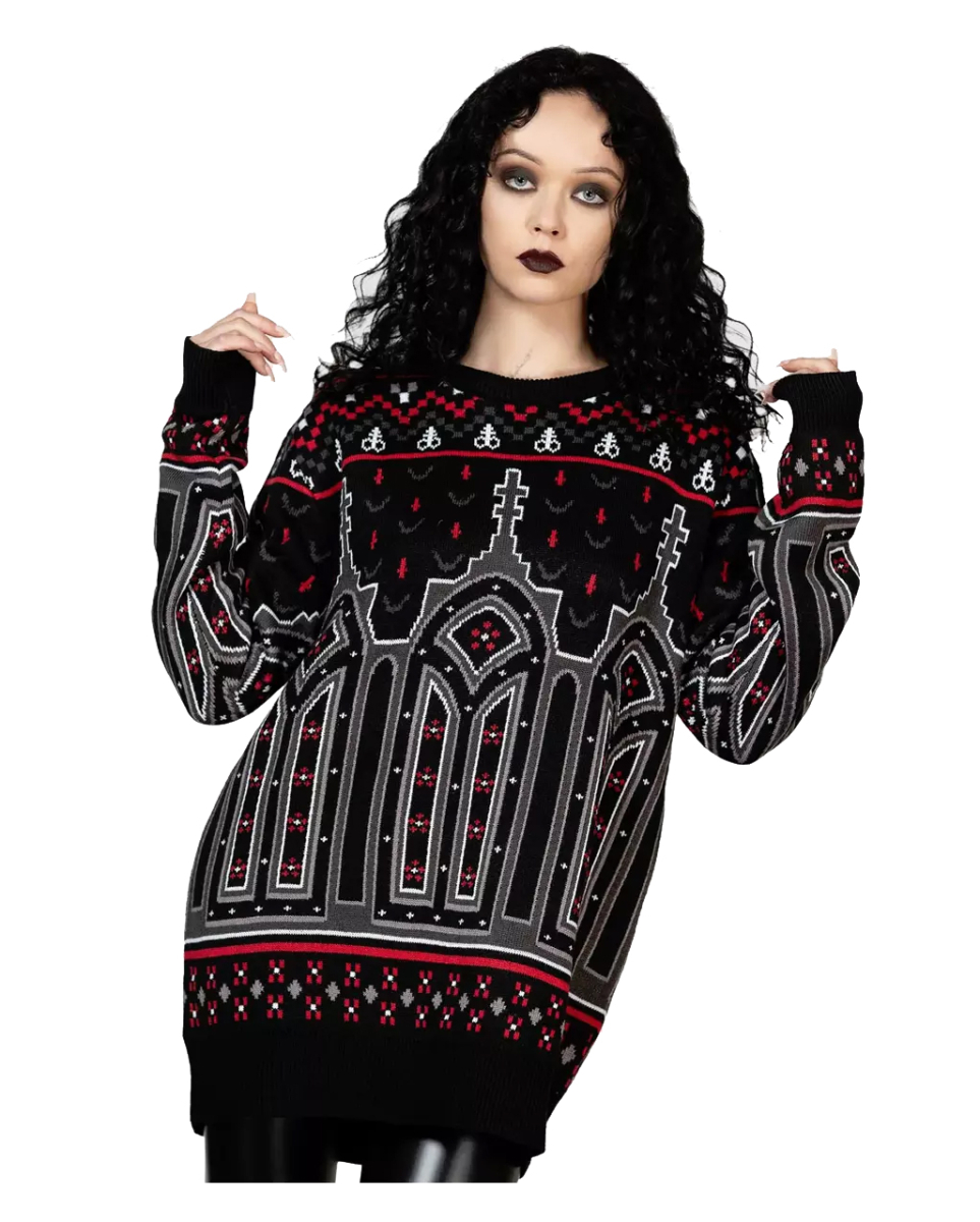 KILLSTAR Devil on my Back Pullover L 1 KILLSTAR Devil on my Back Pullover XXL