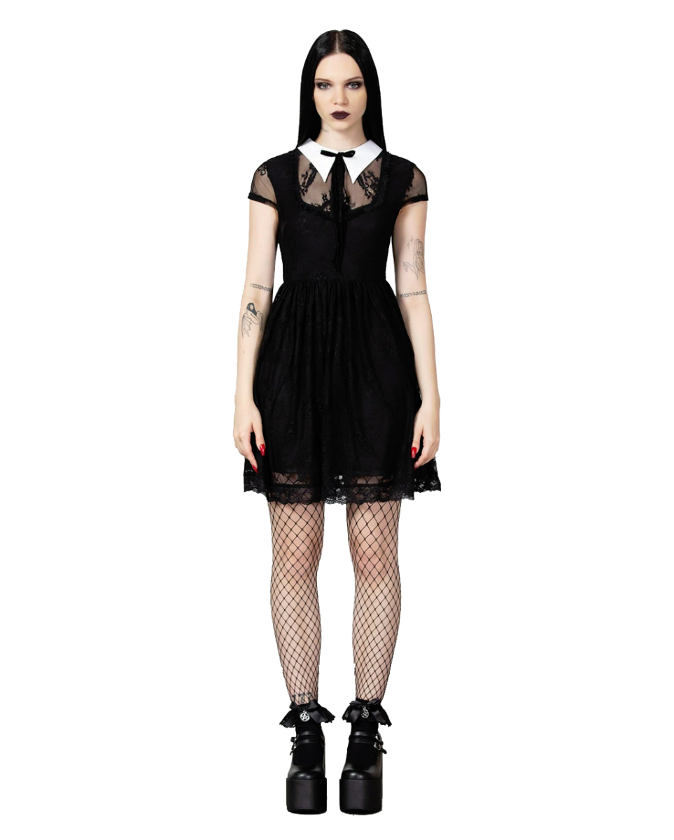 KILLSTAR Dreadful Babydoll Kleid XS 1 KILLSTAR Dreadful Babydoll Kleid M