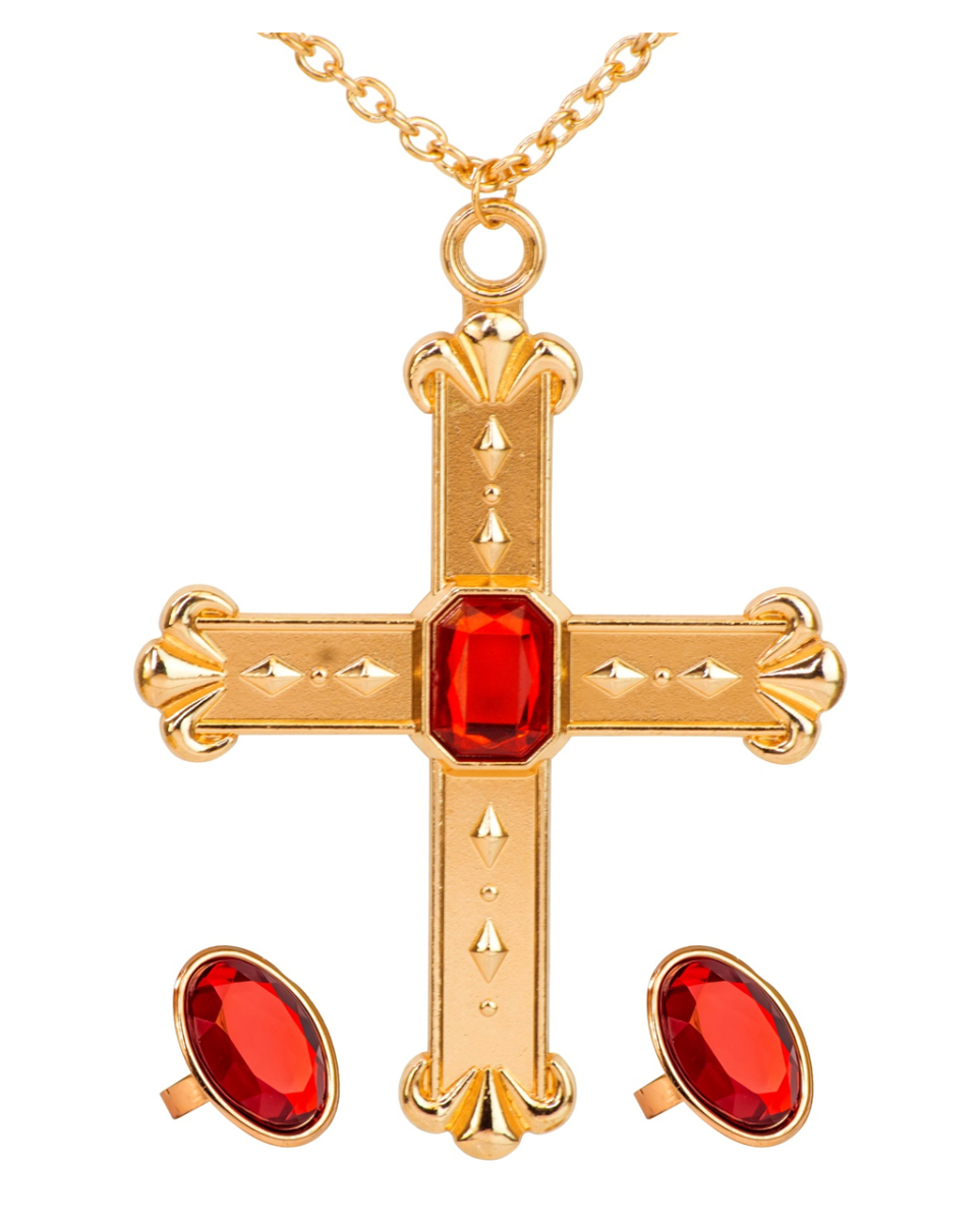 Kardinal Schmuck Set 3-teilig 1 Kardinal Schmuck Set 3-teilig