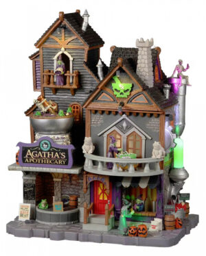 Lemax Spooky Town - Agatha's Apothecary