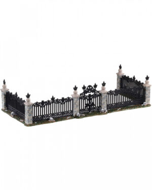 Lemax Spooky Town - Bat Fence Gate