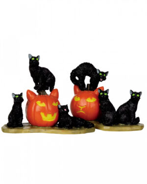 Lemax Spooky Town - Halloween Cats 2er Set