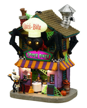 Lemax Spooky Town - Quick-Bite Spider Diner