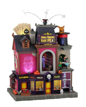 Lemax Spooky Town - Smoke & Mirrors Magic Shop