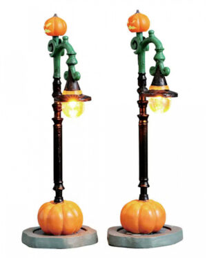 Lemax Spooky Town - Witch Pumpkin Patch 2er Set