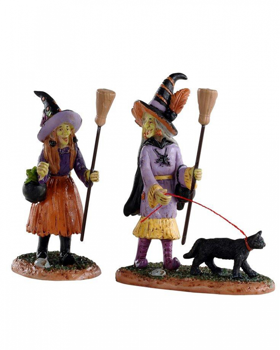 Lemax Spooky Town - Witches Night Out 2er Set 1 Lemax Spooky Town - Witches Night Out 2er Set