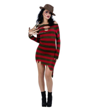Miss Freddy Krueger Kostüm L