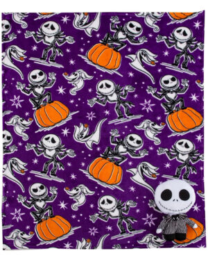 Nightmare Before Christmas Jack Smackdown Kuscheldecke 101x127cm