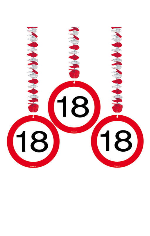 Rotorspirale Verkehrsschild 18