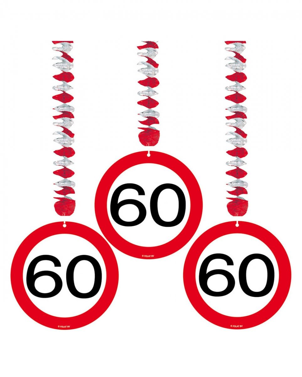 Rotorspirale Verkehrsschild 60