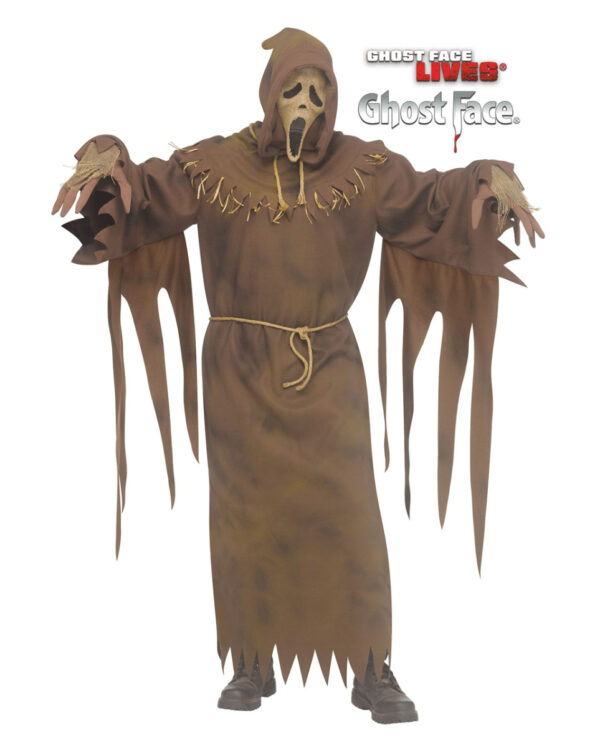 Scarecrow Ghost Face Kostüm One Size