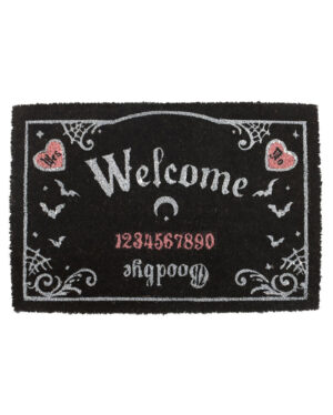 Schwarz-Pinke Ouija Board Türmatte 60x40cm