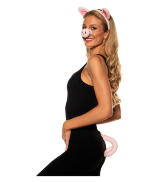 Schweinchen Set als Kostümzubehör