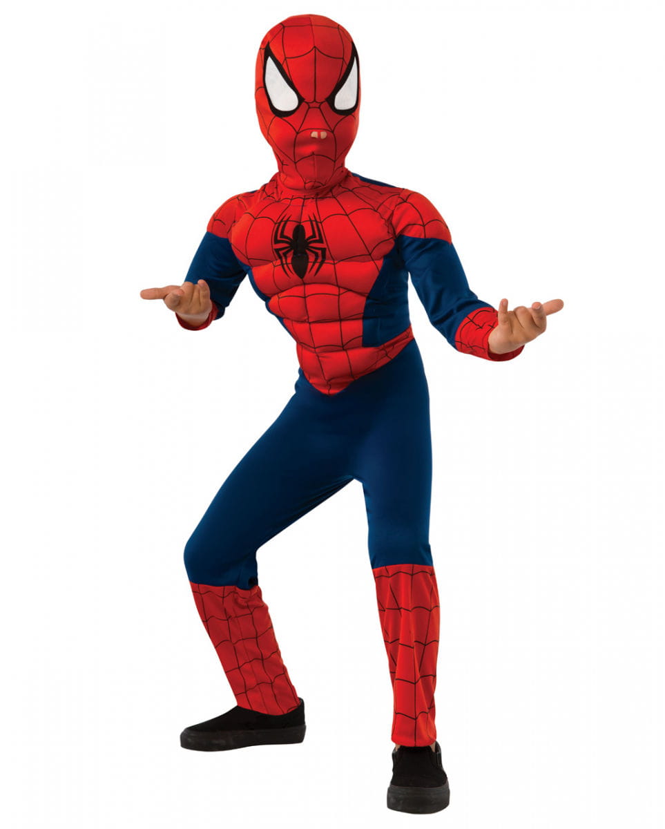 Spider Man Muskel Kinderkostüm L 1 Spider Man Muskel Kinderkostüm L
