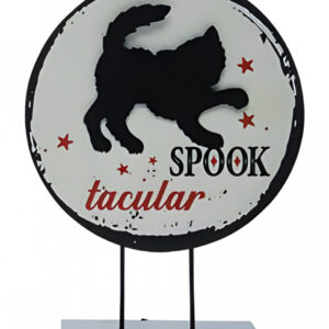 Spooktacular Holz Aufsteller mit Katze 31cm ordern ★