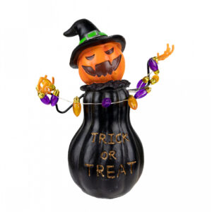 Trick or Treat Witchy Kürbis Figur mit LED 20 cm ✰