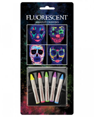 UV Neon Schminkstifte 5 St.