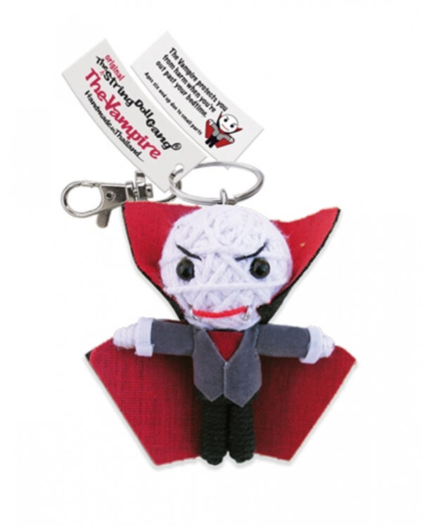 Vampire Voodoo Strickpüppchen Schlüsselanhänger
