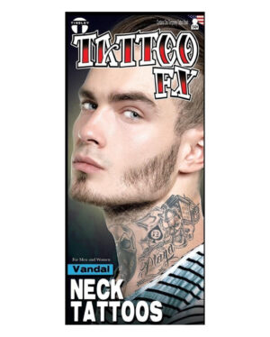 Vandale Nacken Klebetattoo Set