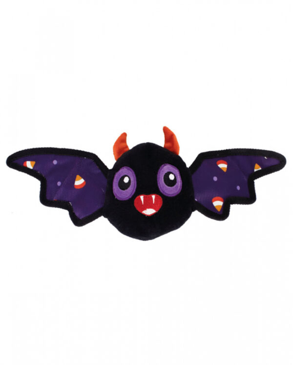Violette Fledermaus mit Knickflügel Hundespielzeug