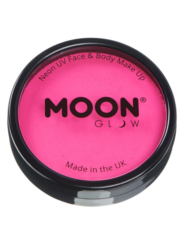 Aqua-Schminke Neon UV 36g neonpink Schminke für Karneval & Fasching