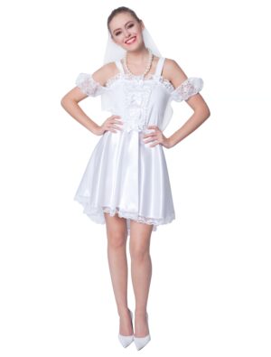 Brautkleid mit Schleier L Farbe: weiß