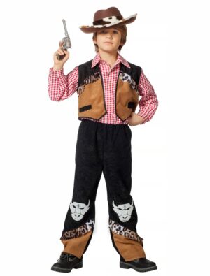 Cowboy Buffalo Kinder schwarz/braun